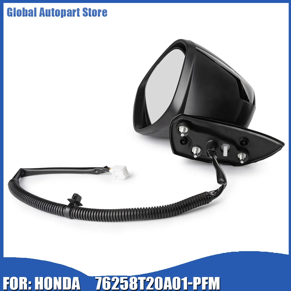 Power Adjust Black Left Driver Side Mirror Replacement For Honda Civic Sport 2022 2023 76258T20A01-PFM
Power Adjust Black Left Driver Side Mirror Replacement For Honda Civic Sport 2022 2023 76258T20A01-PFM