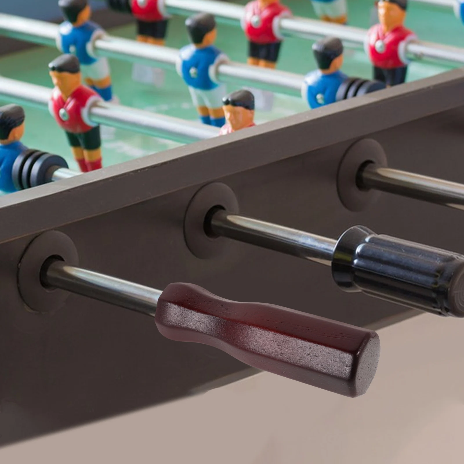 Durable Wood Handles Replacement Non-Slip Ergonomic Grip For Table Soccer Machine Foosball Table Handle Replacement Easy Install
Durable Wood Handles Replacement Non-Slip Ergonomic Grip For Table Soccer Machine Foosball Table Handle Replacement Easy Install