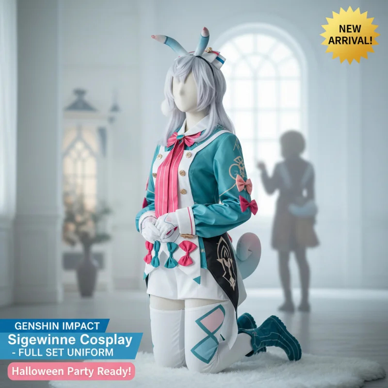 ☆YunCos Genshin Impact Sigewine Cosplay Costume Wig Dress Full Set Fontaine Nurse Uniform Halloween Party Women☆
☆YunCos Genshin Impact Sigewine Cosplay Costume Wig Dress Full Set Fontaine Nurse Uniform Halloween Party Women☆