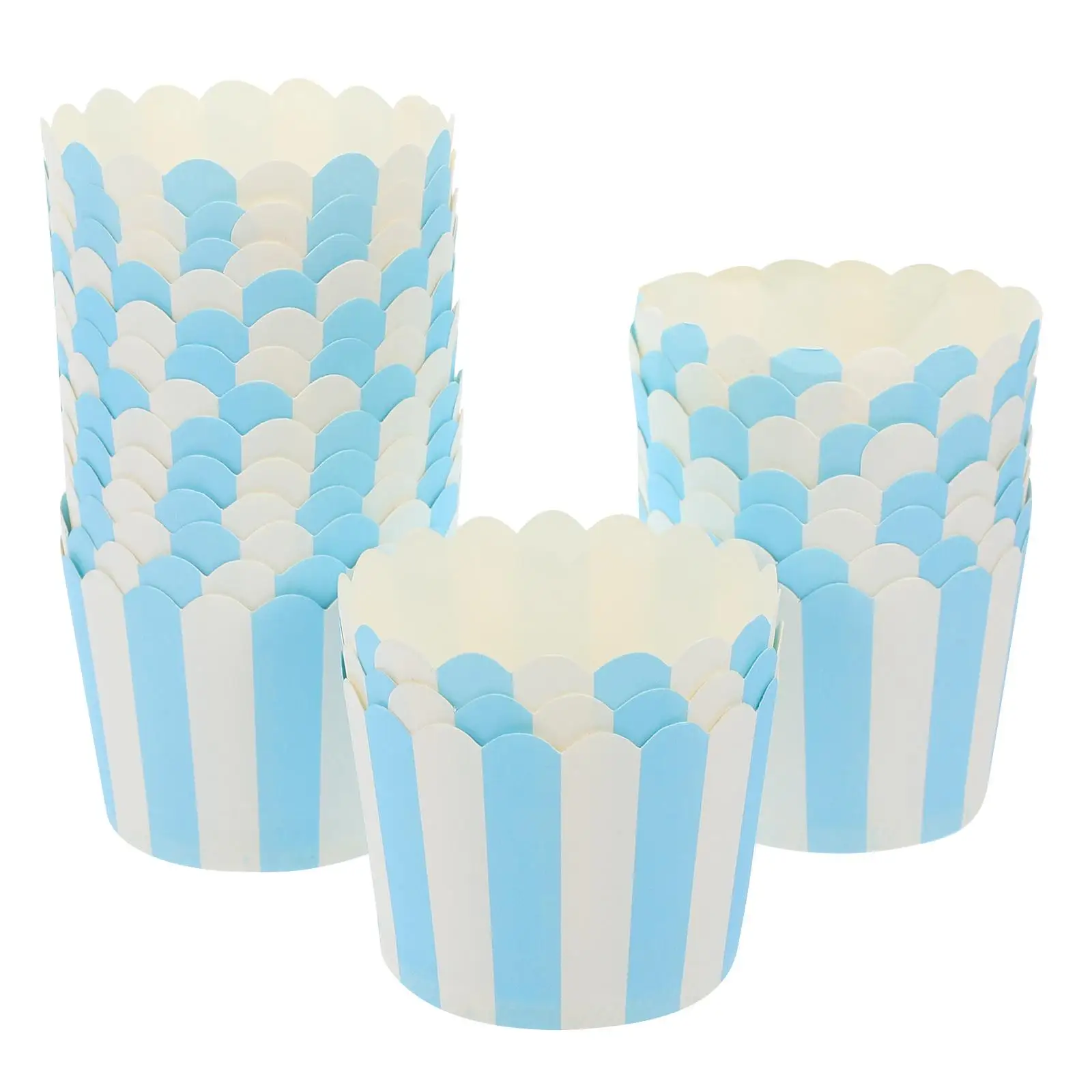 50pcs High Quality Paper Cupcake Cups Muffin Stripe Wrapper Mini Temperature Resistance Bake Cups Non Stick Disposable
50pcs High Quality Paper Cupcake Cups Muffin Stripe Wrapper Mini Temperature Resistance Bake Cups Non Stick Disposable