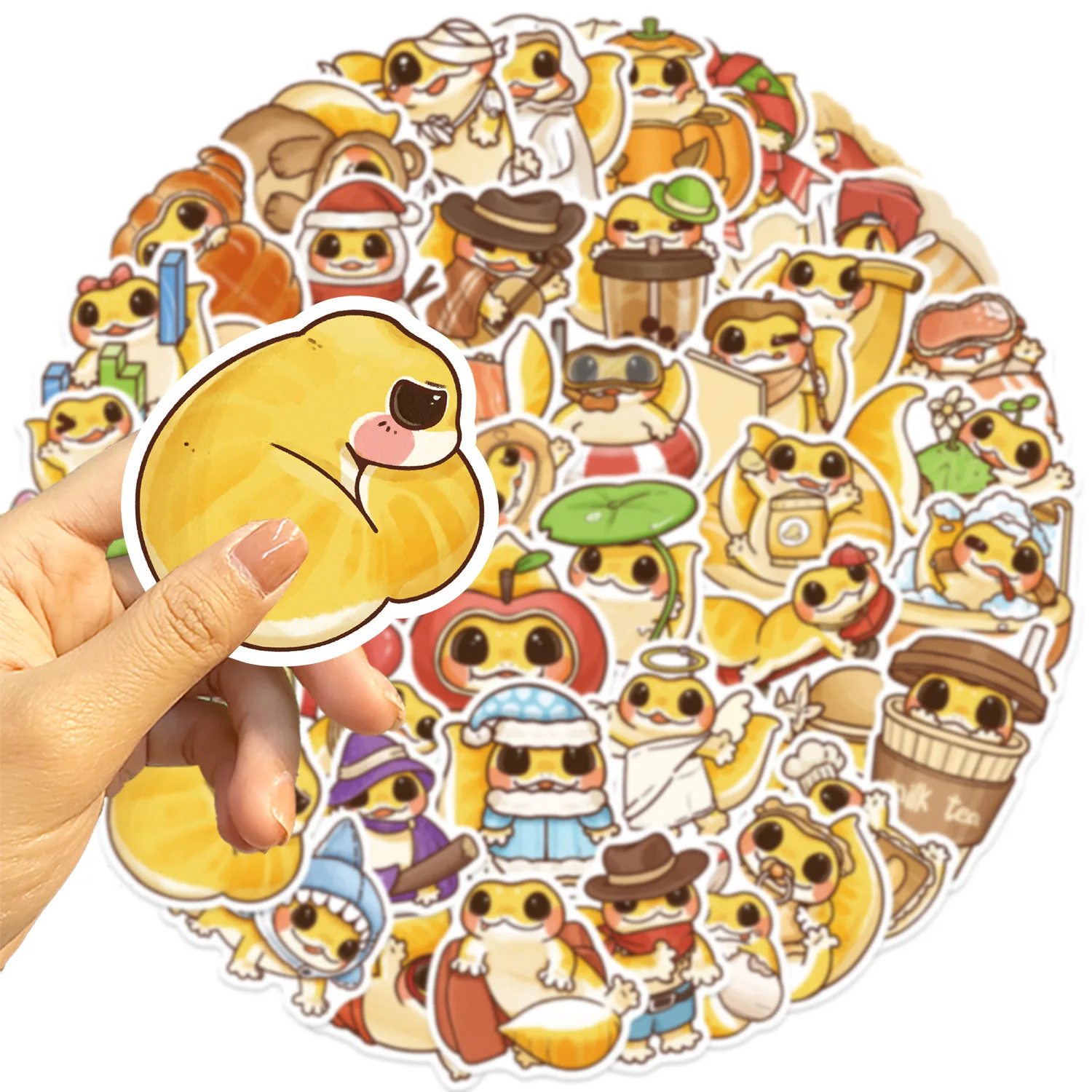 10/50PCS Pet Climbing Gecko Graffiti Stickers Cute Animal Cartoon Decal Notebook Phone Cup Skateboard Waterproof Sticker Kid Toy
10/50PCS Pet Climbing Gecko Graffiti Stickers Cute Animal Cartoon Decal Notebook Phone Cup Skateboard Waterproof Sticker Kid Toy