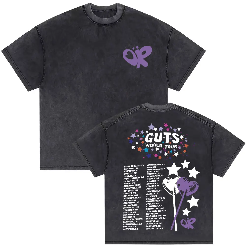 Washed Vintage Vampire Guts 2024 World Tour Concert T Shirt Men Women Fashion Hip Hop Tshirt Unisex Casual Oversized Streetwear
Washed Vintage Vampire Guts 2024 World Tour Concert T Shirt Men Women Fashion Hip Hop Tshirt Unisex Casual Oversized Streetwear