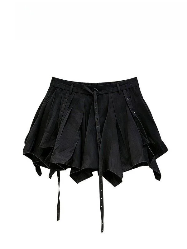 Korean Style Women's Spring 2026 Fashion Asymmetrical Hemline Puffy Skirt Pleated Slimming A-Line Skirt
Korean Style Women's Spring 2026 Fashion Asymmetrical Hemline Puffy Skirt Pleated Slimming A-Line Skirt