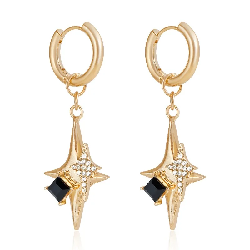 European and American jewelry fashion ins style multi-layer tetragonal star stud earrings, retro design earrings women
European and American jewelry fashion ins style multi-layer tetragonal star stud earrings, retro design earrings women