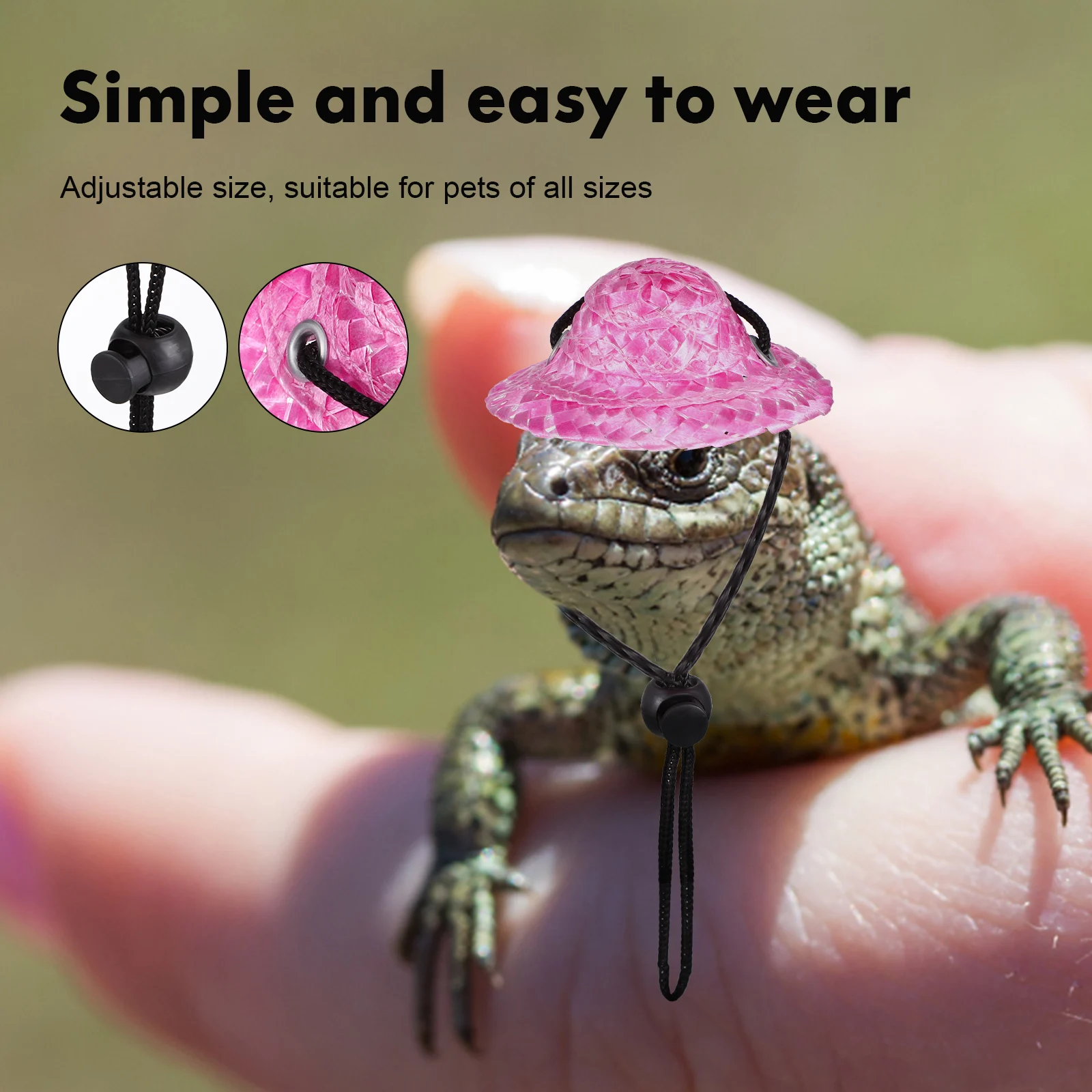 1Set Bearded Dragon Costume Lightweight Witch Hat Tutu Skirt Small Pet Costume Props for Reptile Halloween Bearded Dragon Hat
1Set Bearded Dragon Costume Lightweight Witch Hat Tutu Skirt Small Pet Costume Props for Reptile Halloween Bearded Dragon Hat