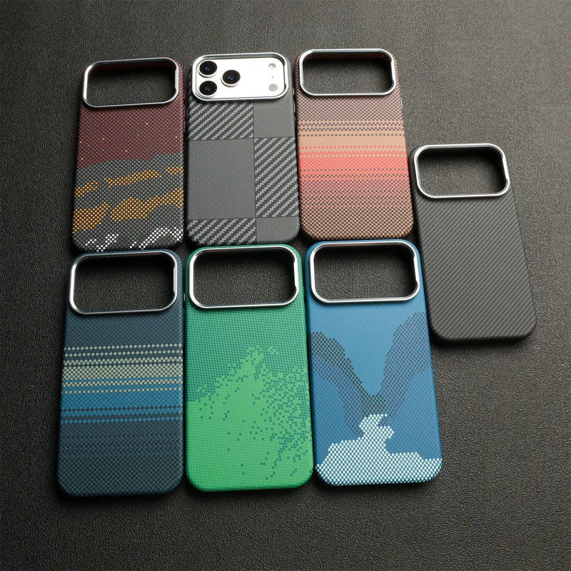Applicable iPhone 17 pro max Magnetic Kevlar Pattern Carbon Fiber Phone Case for iphone 17 Full-cover matte protective case
Applicable iPhone 17 pro max Magnetic Kevlar Pattern Carbon Fiber Phone Case for iphone 17 Full-cover matte protective case