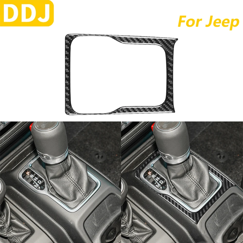 For Jeep Wrangler JL 2018-2023 Gladiator 2020-2023 Carbon Fiber Central Gear Shift Control Panel Cover Car Accessories Sticker
For Jeep Wrangler JL 2018-2023 Gladiator 2020-2023 Carbon Fiber Central Gear Shift Control Panel Cover Car Accessories Sticker