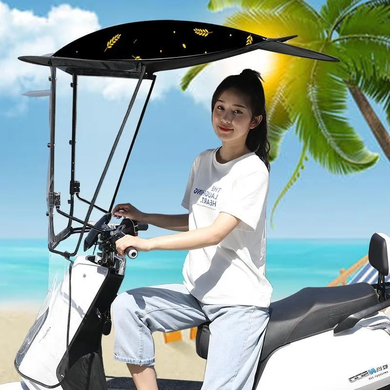 2026 New Anti-UV Sunshade Rain Shelter, Universal Motorcycle Electric Bike Awning, Windproof Waterproof Scooter Rain Cover Tent
2026 New Anti-UV Sunshade Rain Shelter, Universal Motorcycle Electric Bike Awning, Windproof Waterproof Scooter Rain Cover Tent