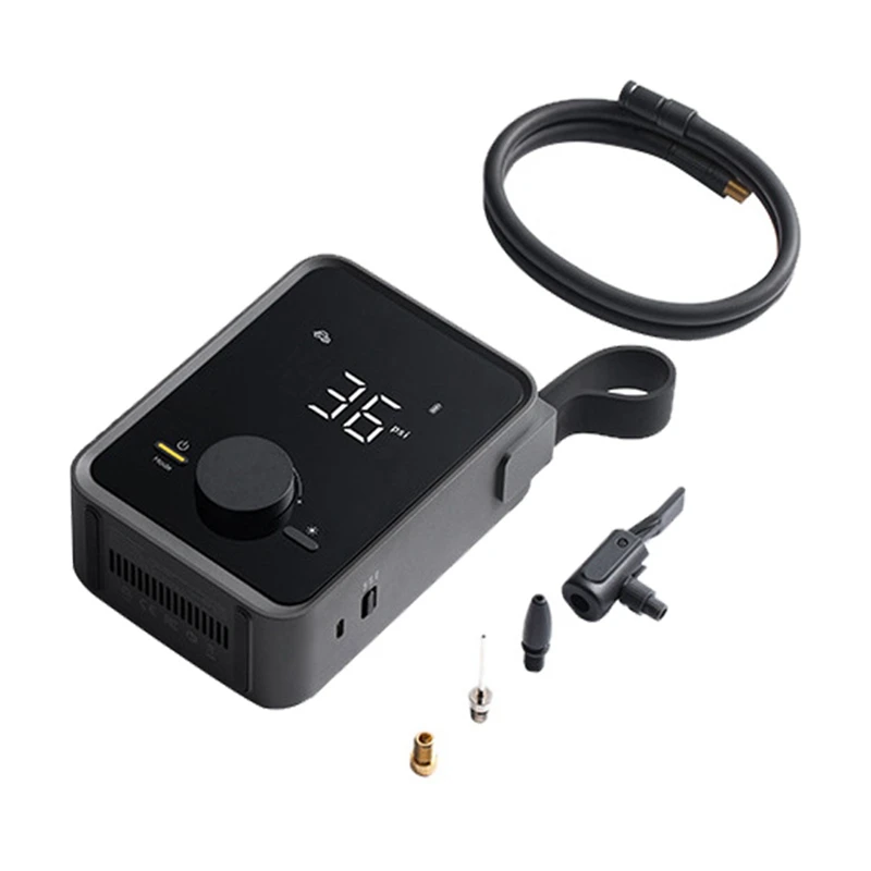 Tire Inflator Air Pump Portable Wireless Air Pump For Car, Motorbike, Bicycle & Balls With LED Light For Night Time Use
Tire Inflator Air Pump Portable Wireless Air Pump For Car, Motorbike, Bicycle & Balls With LED Light For Night Time Use