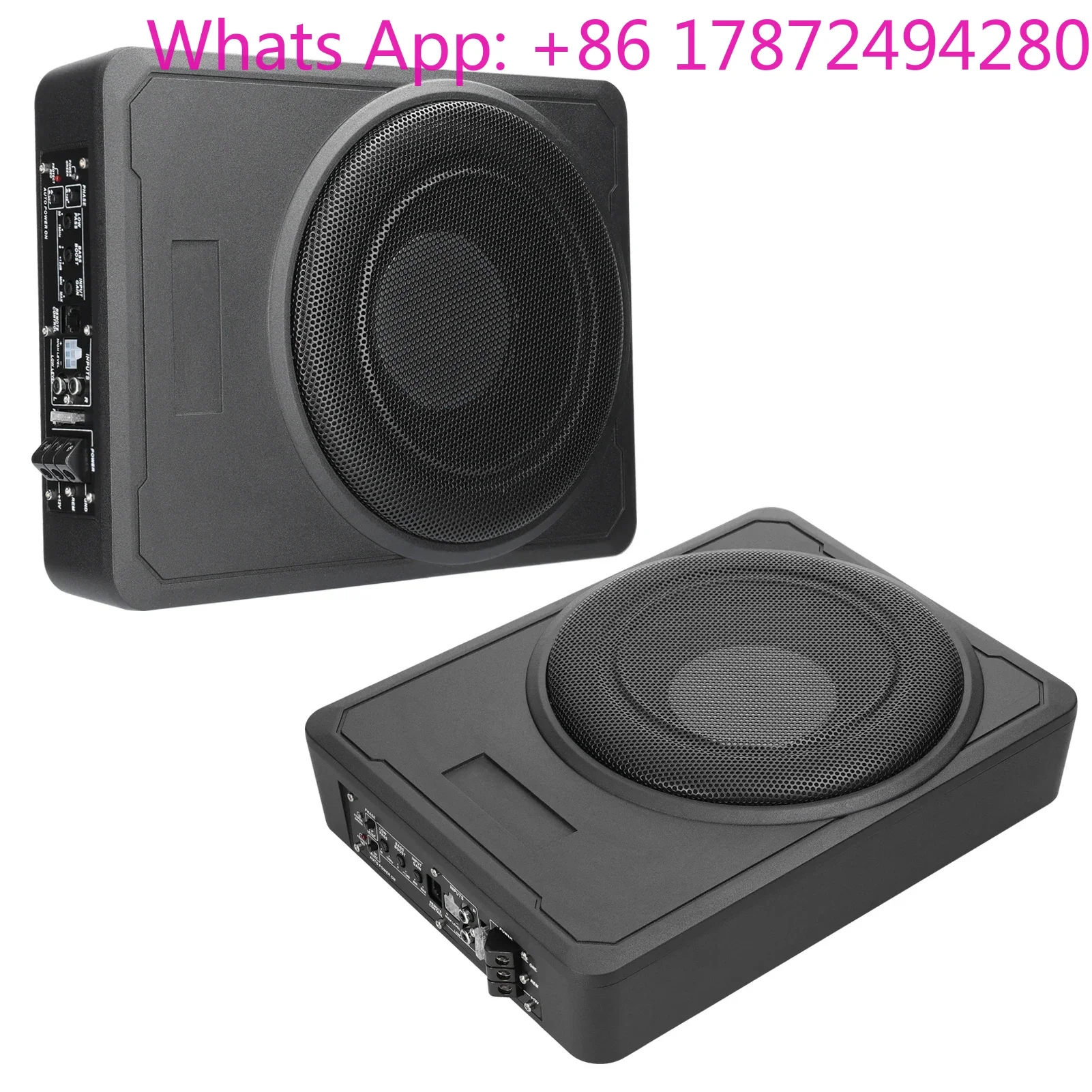 Subwoofer High Power Pure Bass Under-Seat Power Amplifiers Speaker 12 V for Car Truck RV
Subwoofer High Power Pure Bass Under-Seat Power Amplifiers Speaker 12 V for Car Truck RV