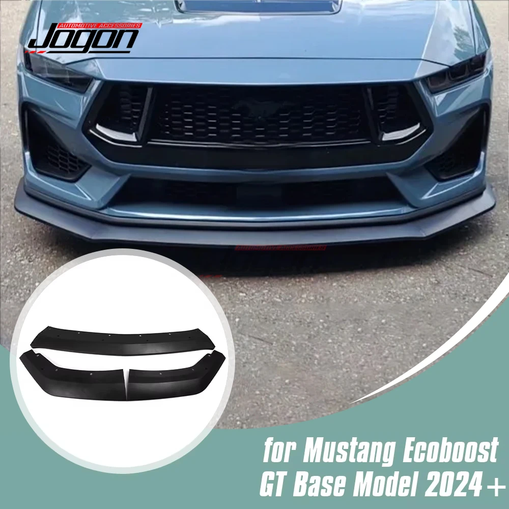 3Pcs Black Car Front Bumper Lip Spoiler Body Kit Guard Splitter Cover Trim For Ford Mustang S650 GT Ecoboost 2024 Accessories
3Pcs Black Car Front Bumper Lip Spoiler Body Kit Guard Splitter Cover Trim For Ford Mustang S650 GT Ecoboost 2024 Accessories