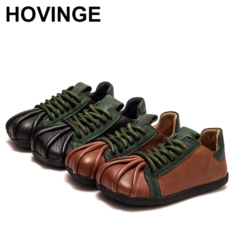 Women Leather Shoes Lace Up Soft Low Heels Women Handmade Genuine Leather Flats Women Shoes Casual
Women Leather Shoes Lace Up Soft Low Heels Women Handmade Genuine Leather Flats Women Shoes Casual