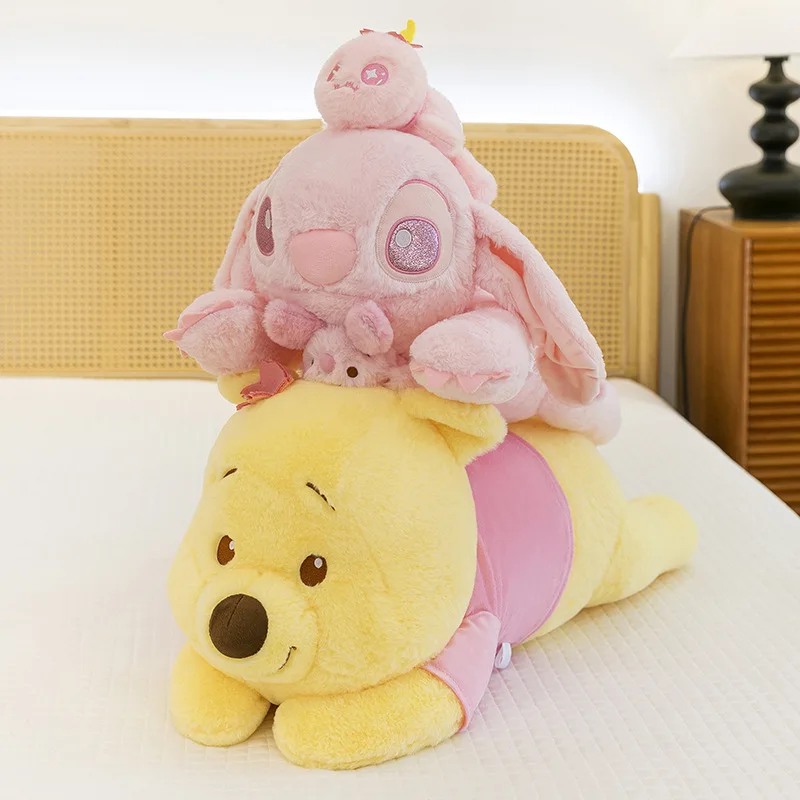 45/60 см кукла Винни-Пух, милая плюшевая кукла Лило и Стич, креативная кавайная подушка, игрушка, рождественский подарок для девочек
45/60 см кукла Винни-Пух, милая плюшевая кукла Лило и Стич, креативная кавайная подушка, игрушка, рождественский подарок для девочек