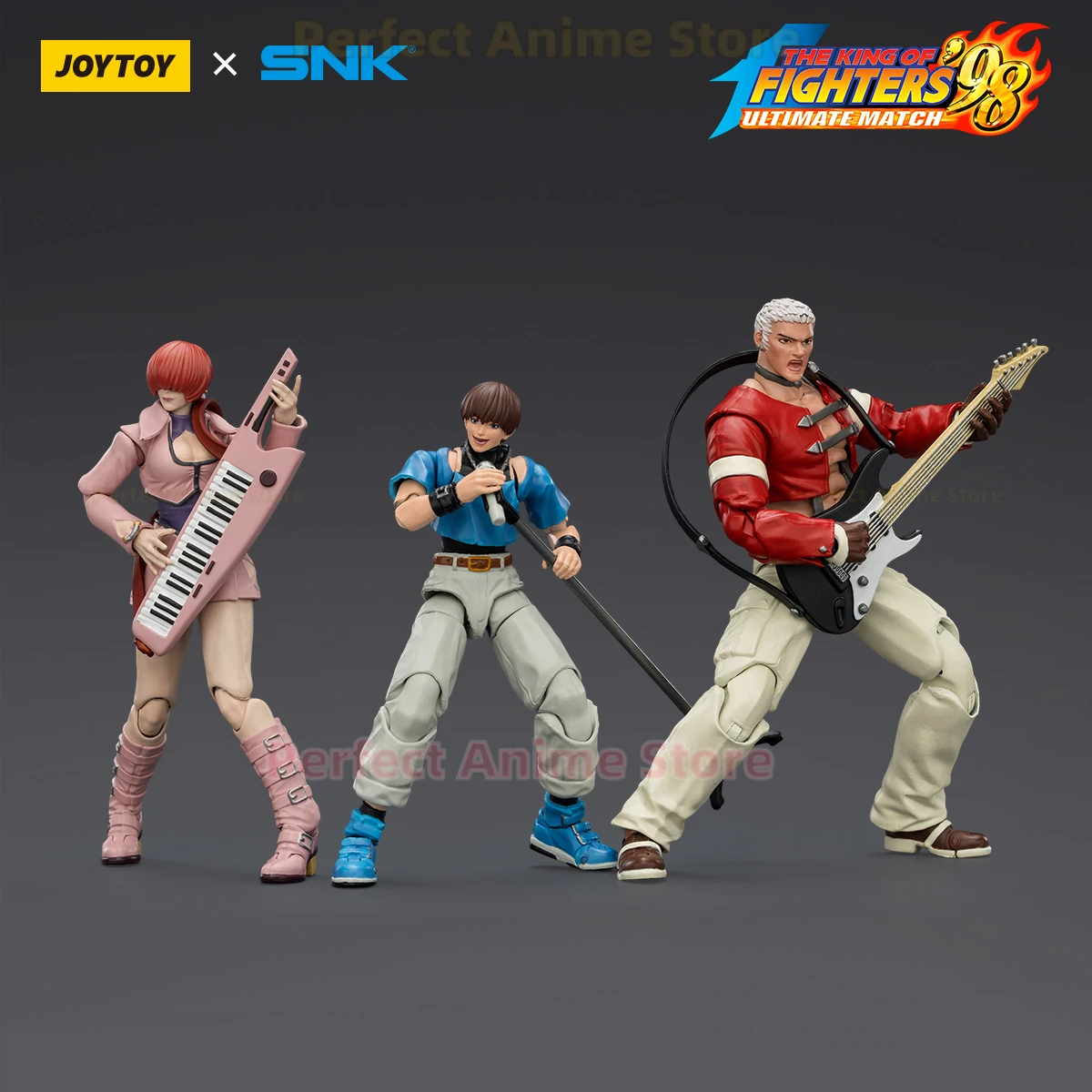 Фигурки JOYTOY Dark Source The King of Fighters '98UM: Орочи, Яширо Нанакасе, Шерми, Крис, масштаб 1/18
Фигурки JOYTOY Dark Source The King of Fighters '98UM: Орочи, Яширо Нанакасе, Шерми, Крис, масштаб 1/18