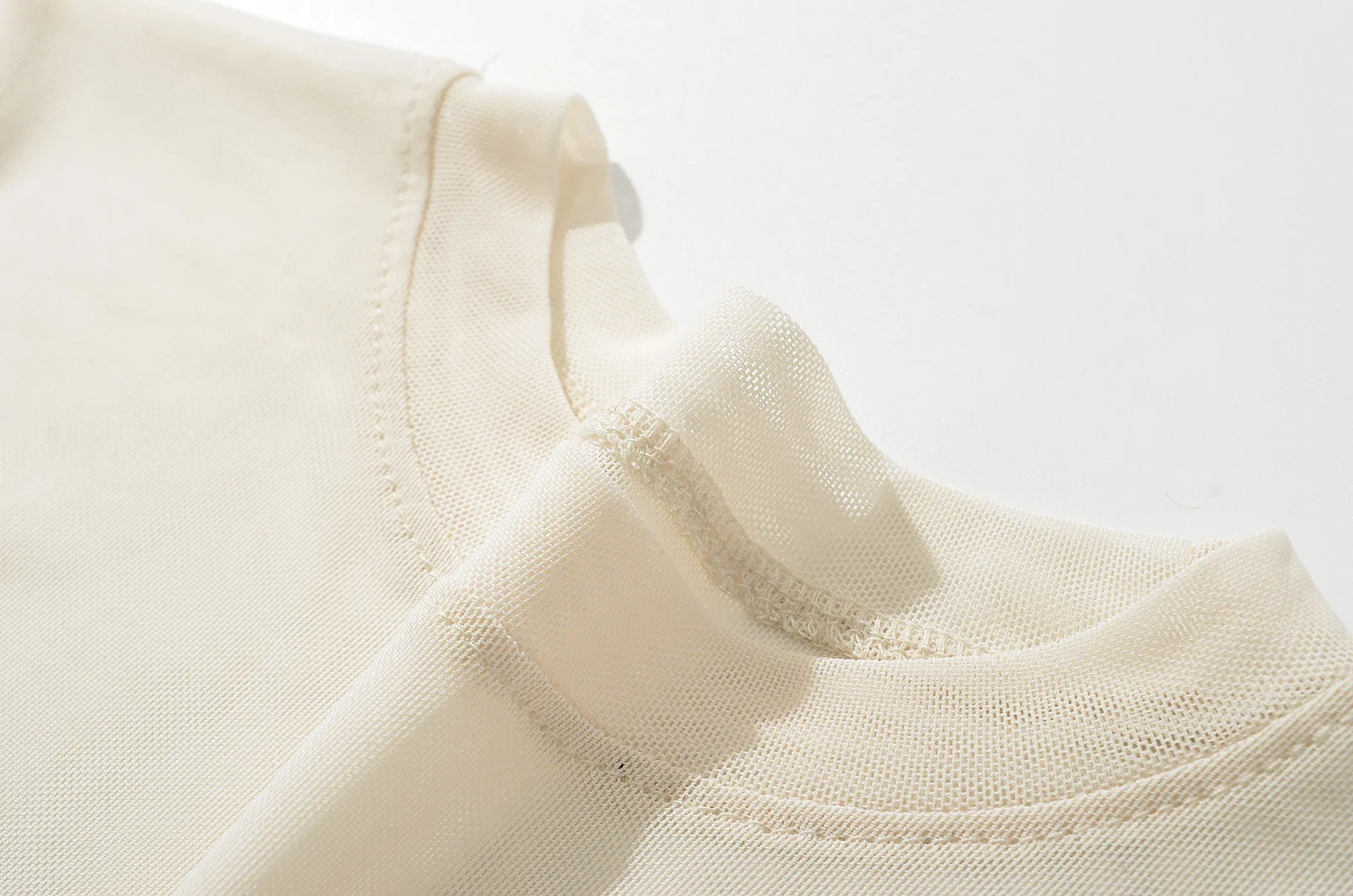 Mono de manga larga con cuello redondo de malla para mujer, ropa Sexy Retro, Jersey, Top Sexy Mono de manga larga con cuello redondo de malla para mujer, ropa Sexy Retro, Jersey, Top Sexy