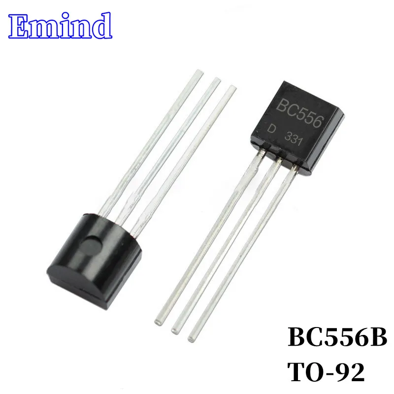 300/500/1000/2000/3000Pcs BC556B DIP Transistor TO-92 PNP Type 65V/200mA Bipolar Amplifier Transistor
300/500/1000/2000/3000Pcs BC556B DIP Transistor TO-92 PNP Type 65V/200mA Bipolar Amplifier Transistor
