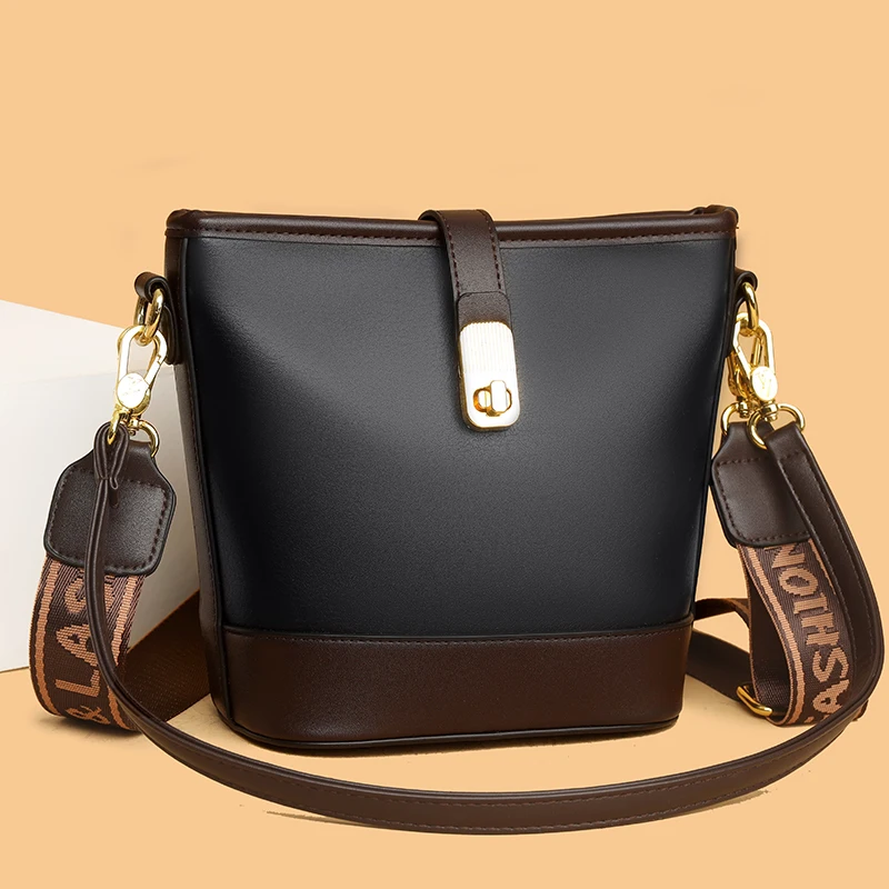 Stylish Small Bucket Handbag for Women New PU Leather Casual Travel Shoulder Bag Crossbody Purse with Zipper Pocket Fashion Gift
Stylish Small Bucket Handbag for Women New PU Leather Casual Travel Shoulder Bag Crossbody Purse with Zipper Pocket Fashion Gift