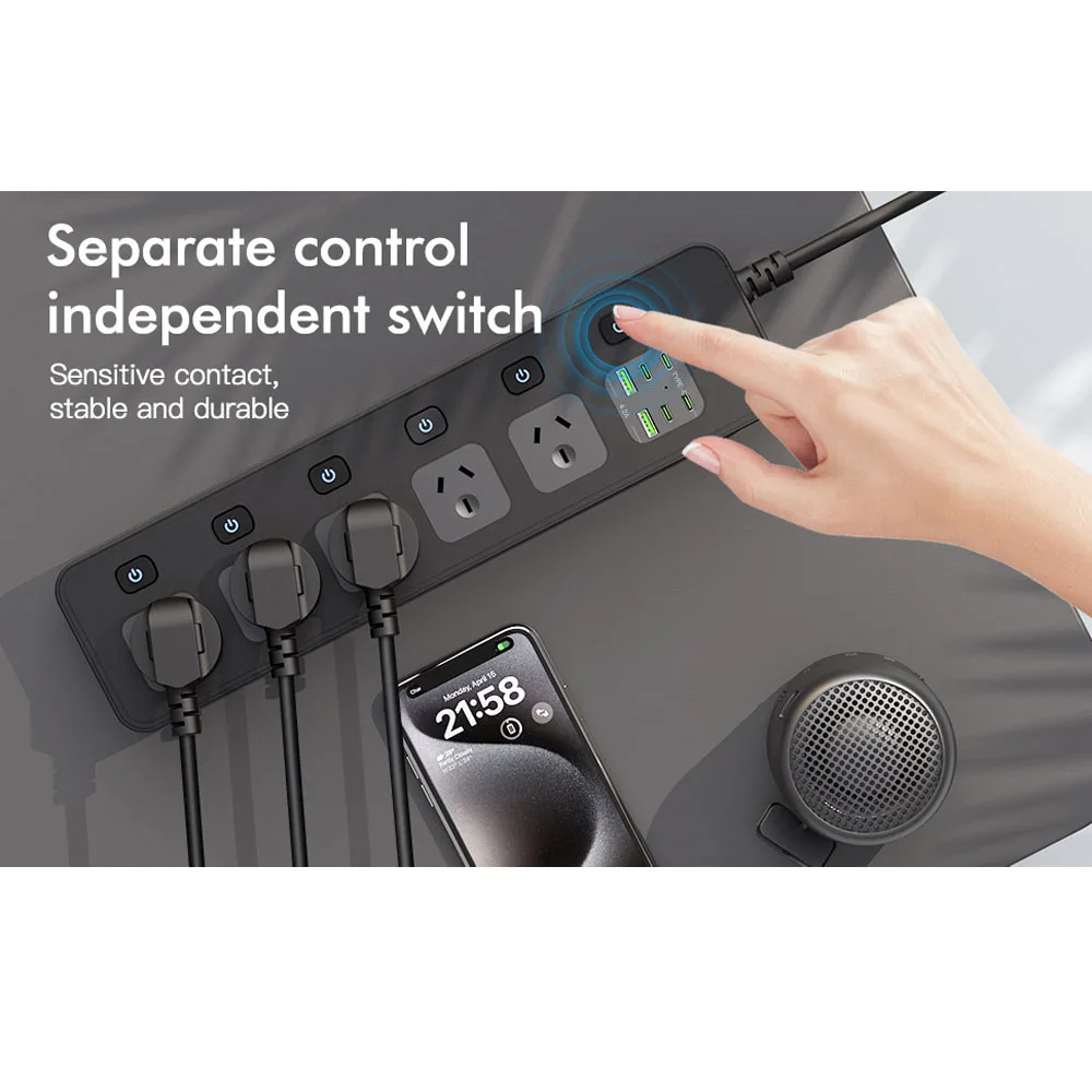 Плата питания Высокомощные розетки USB-порты для зарядки Многофункциональная электрическая розетка для использования в помещении Зарядные станции Офисы
Плата питания Высокомощные розетки USB-порты для зарядки Многофункциональная электрическая розетка для использования в помещении Зарядные станции Офисы