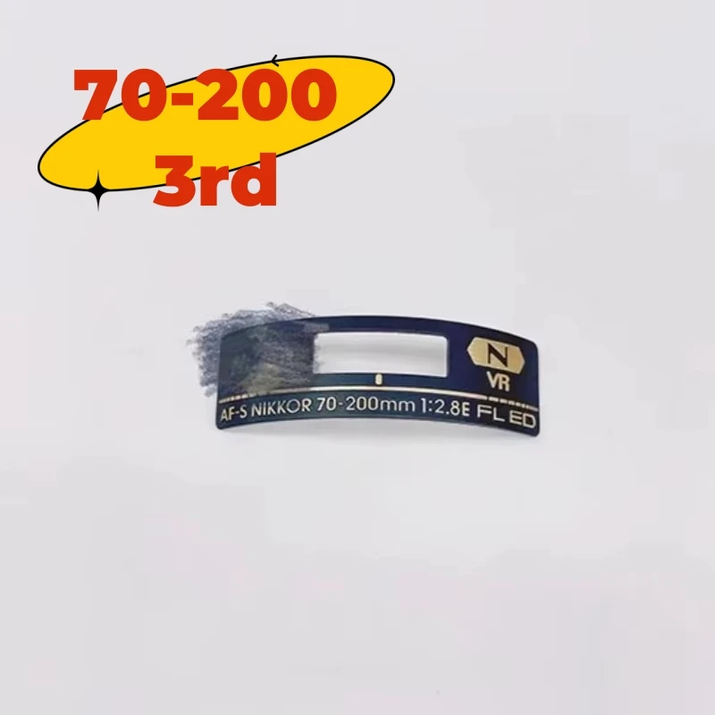 Для Nikon 70-200 этикетка 3-го поколения, табличка с именем, детали логотипа, аксессуары для камеры, запасные части
Для Nikon 70-200 этикетка 3-го поколения, табличка с именем, детали логотипа, аксессуары для камеры, запасные части