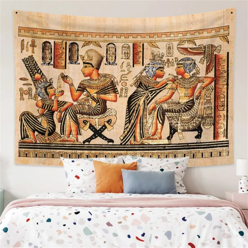 Egyptian Tapestry Backdrop Ancient Egypt Scene Mythology Pharaohs Murals Wall Hanging Bedroom Living Room Photography Home Decor
Egyptian Tapestry Backdrop Ancient Egypt Scene Mythology Pharaohs Murals Wall Hanging Bedroom Living Room Photography Home Decor