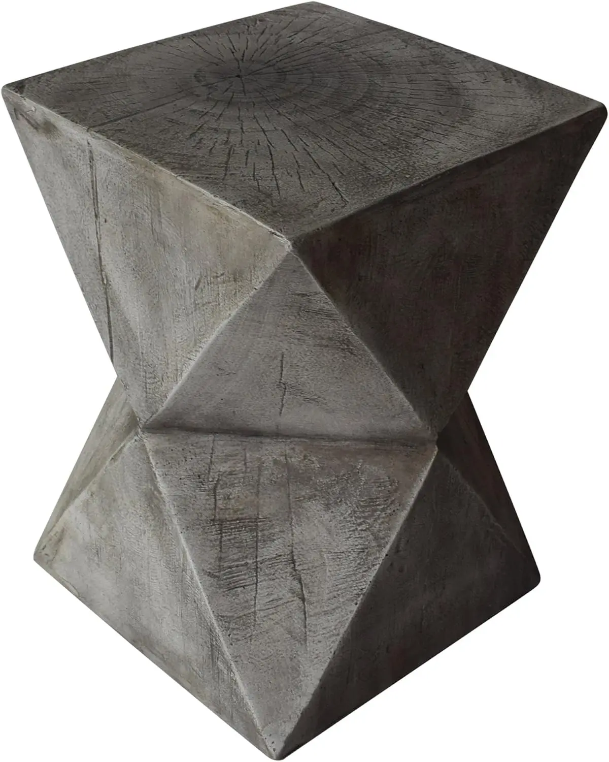 Lightweight Concrete Accent Table, Hourglass Design, 12.5" x 12.5" x 17.75", Light Gray
Lightweight Concrete Accent Table, Hourglass Design, 12.5" x 12.5" x 17.75", Light Gray