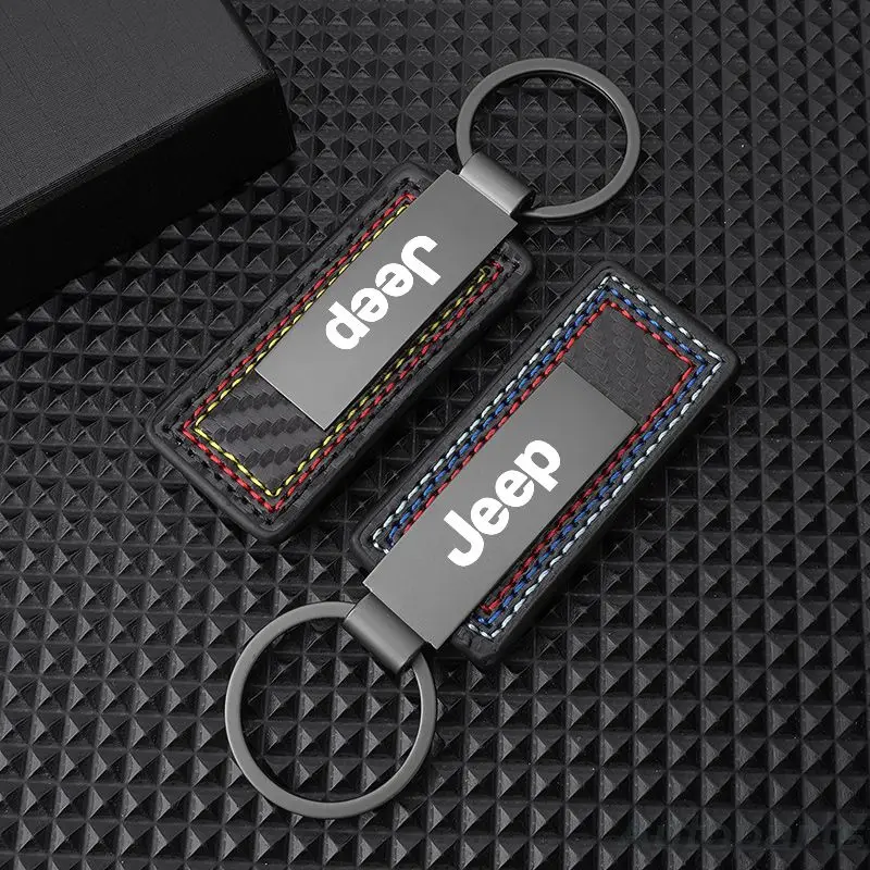Carbon Fiber Car Keyrings Key Rings Holder Pendant Gift For Jeep Grand Cherokee Wrangler Renegade Commander Compass Gladiator
Carbon Fiber Car Keyrings Key Rings Holder Pendant Gift For Jeep Grand Cherokee Wrangler Renegade Commander Compass Gladiator