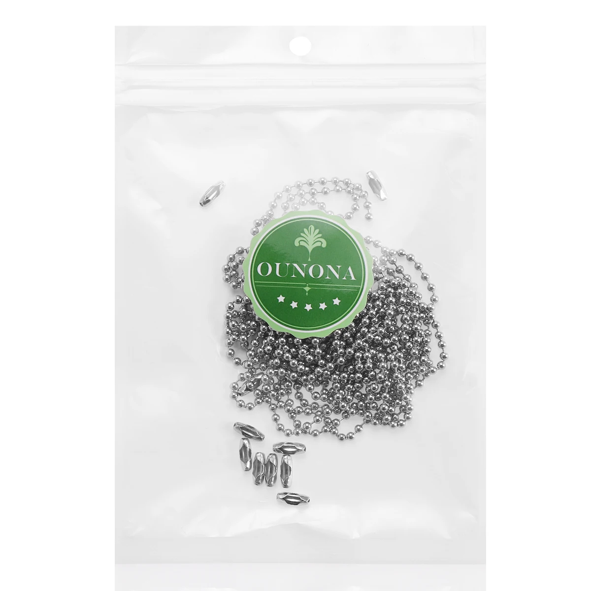 Stainless Steel Bead Chain 10 Connectors Adjustable Length Cut to Fit Smooth Wear Ball Chain Cable Jewelry Parts
Stainless Steel Bead Chain 10 Connectors Adjustable Length Cut to Fit Smooth Wear Ball Chain Cable Jewelry Parts