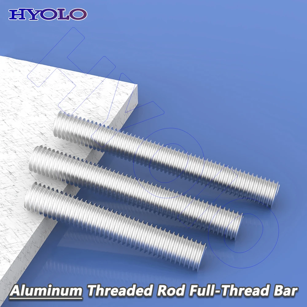 10pcs Aluminum Threaded Rod Ø4 5 6 8 10mm Full-Thread Bar Fully Thread Stud Length 10 16 20 25 30 35 40mm to 100mm
10pcs Aluminum Threaded Rod Ø4 5 6 8 10mm Full-Thread Bar Fully Thread Stud Length 10 16 20 25 30 35 40mm to 100mm