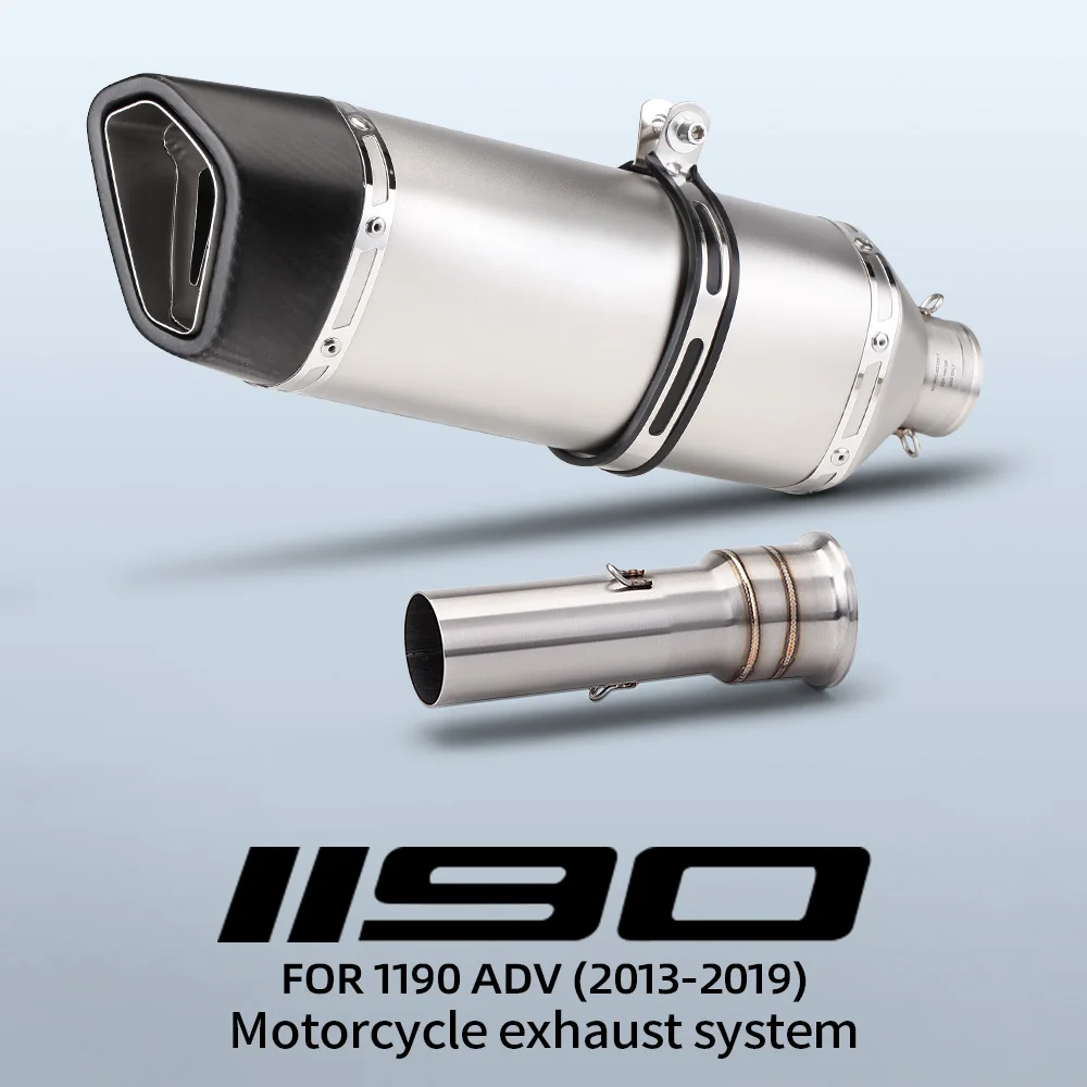 Suitable for 1190ADV 1090 1290 SUPER ADVENTURE R/S/T 1050 470mm-51mm motorcycle mid-section stainless steel exhaust complete set
Suitable for 1190ADV 1090 1290 SUPER ADVENTURE R/S/T 1050 470mm-51mm motorcycle mid-section stainless steel exhaust complete set