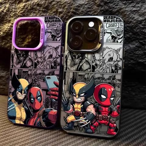 Deadpool Wolverine Marvel Case for Xiaomi POCO X6 X5 X3 NFC F3 F4 GT F5 F6 M6 Pro 4G M5S C65 Mi 13T 12T 14 13 12 11 Lite 5G NE