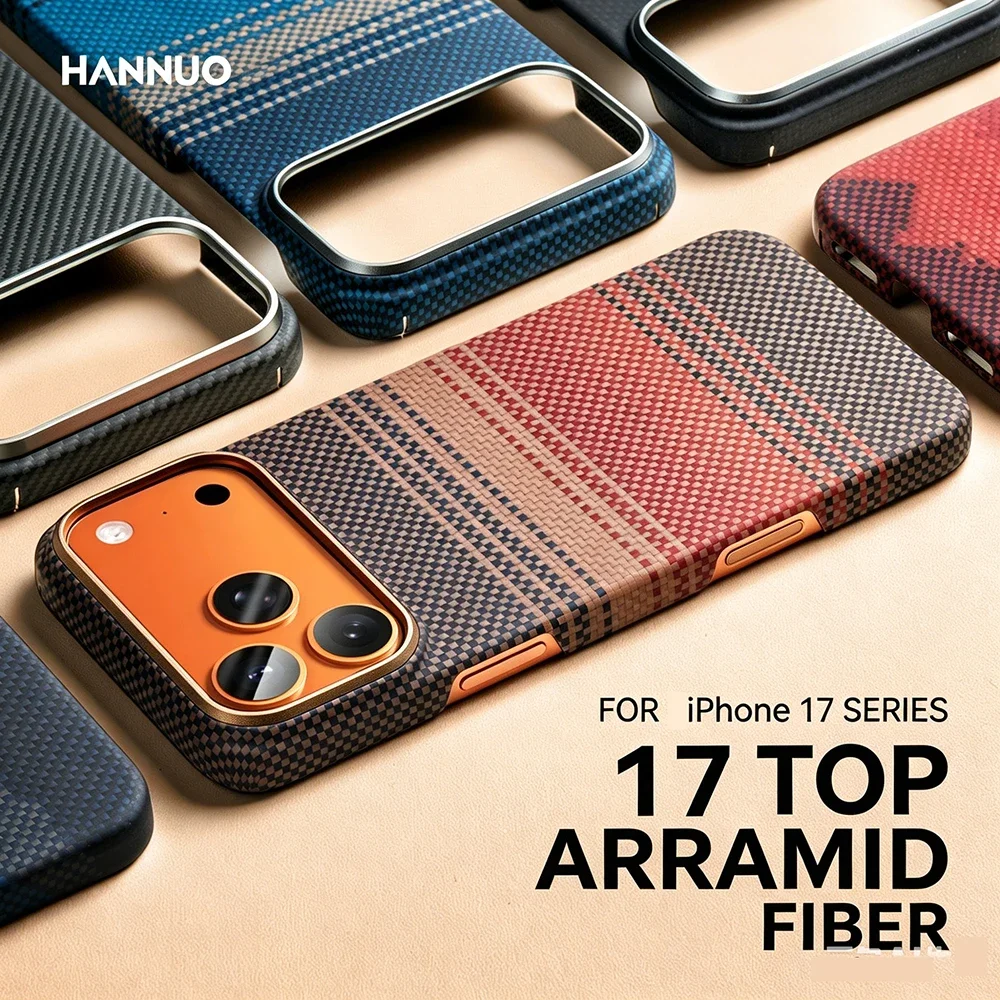 HANNUO For Magsafe Magnetic Wireless Charging Luxury Carbon Fiber Texture Phone Case For iPhone 17 Pro Max/17//17 Pro Cover
HANNUO For Magsafe Magnetic Wireless Charging Luxury Carbon Fiber Texture Phone Case For iPhone 17 Pro Max/17//17 Pro Cover