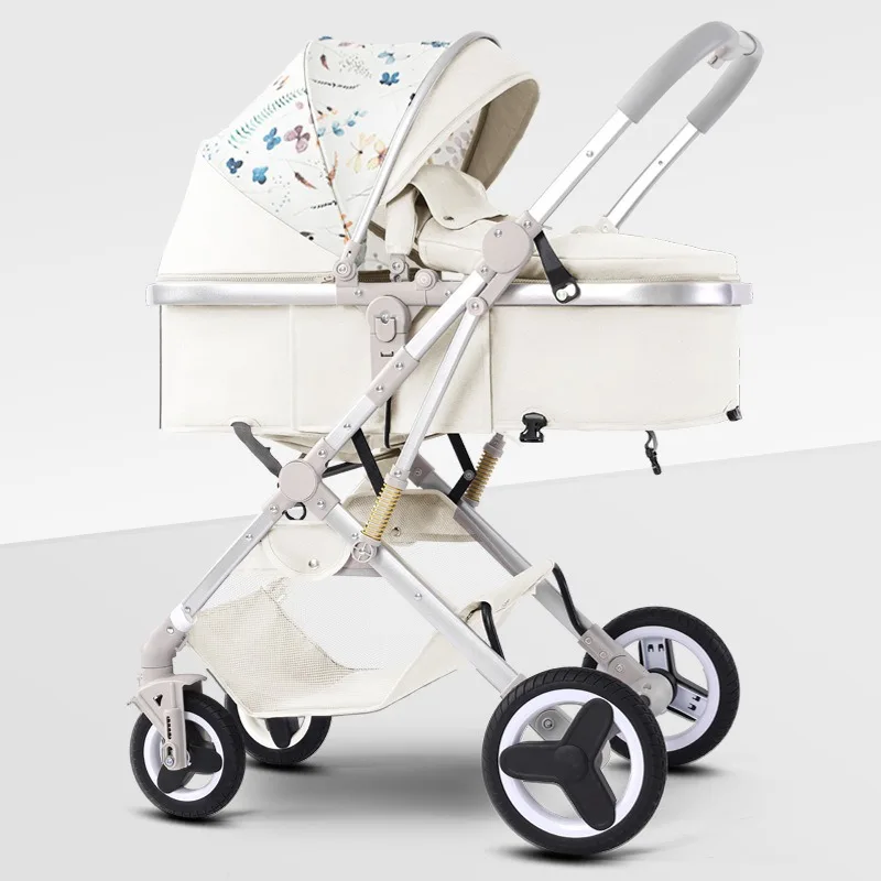 Two-way push 0-3 years old, one-click folding newborn four-wheel shock absorber cart
Two-way push 0-3 years old, one-click folding newborn four-wheel shock absorber cart
