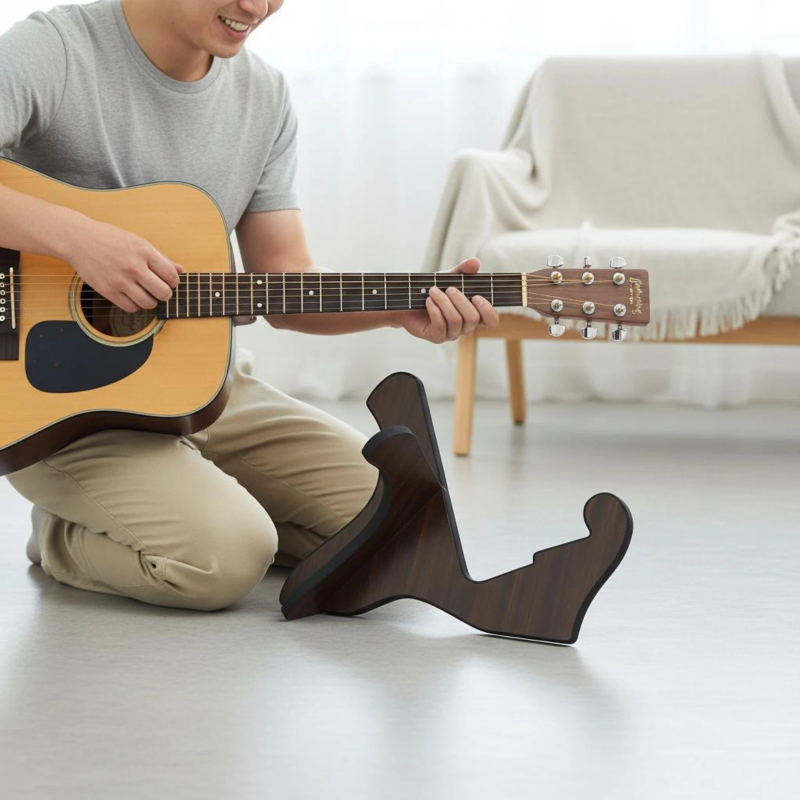Wooden Guitar Stand Sturdy X Guitar Stand Music Accessory Stable Instrument Storage Space-Saving for Studio
Wooden Guitar Stand Sturdy X Guitar Stand Music Accessory Stable Instrument Storage Space-Saving for Studio