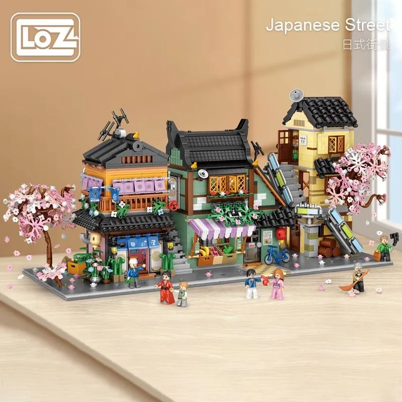 Loz Japanese Street View Building Blocks Fruit Shop Ramen Restaurant Residential Building Large Building Difficult Adult
Loz Japanese Street View Building Blocks Fruit Shop Ramen Restaurant Residential Building Large Building Difficult Adult