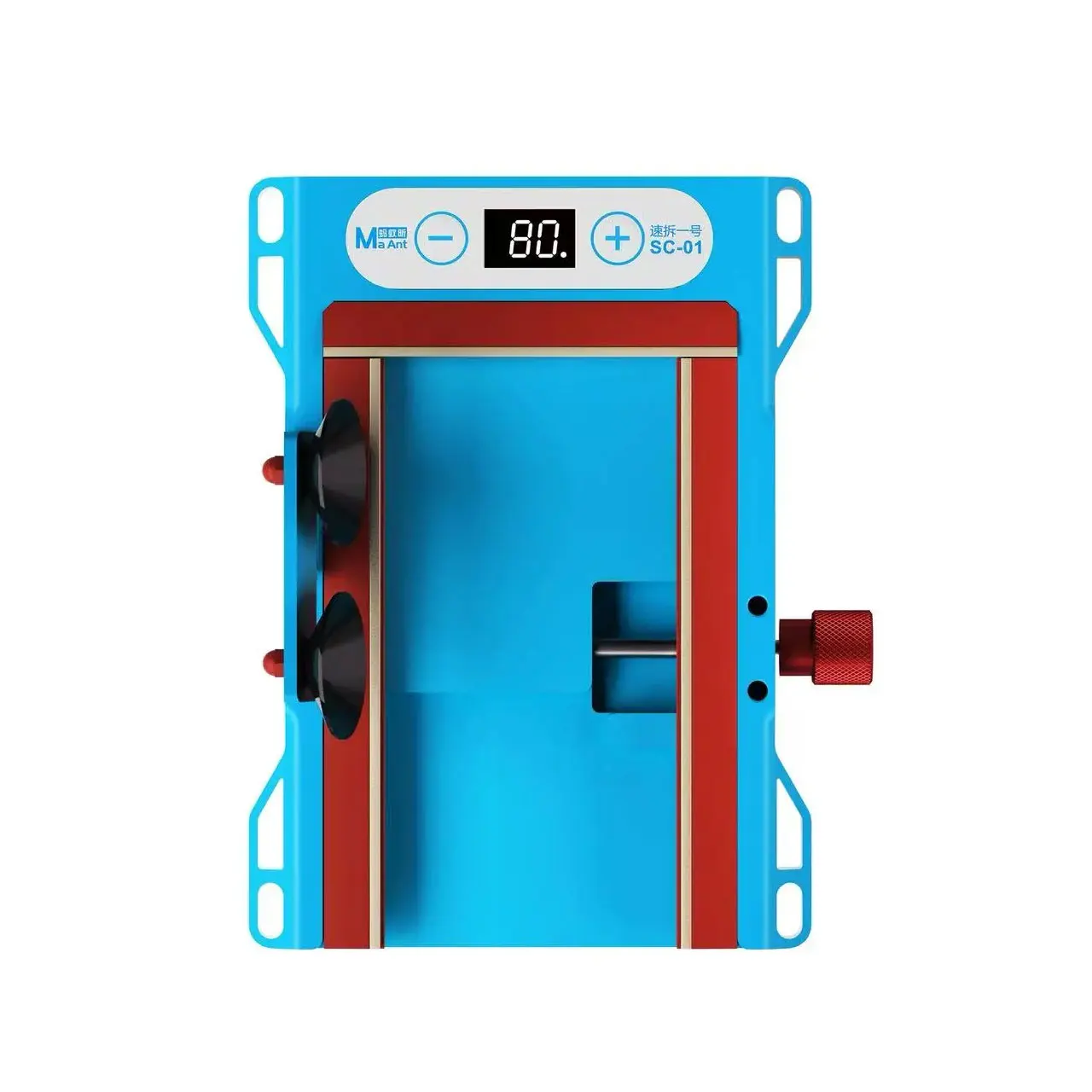 MaAnt SC-01 Quick-Release No. 1 Heating Screen Remover for Smartphone Screen Bezel Repair Clamping Heating Adhesive Removal Tool
MaAnt SC-01 Quick-Release No. 1 Heating Screen Remover for Smartphone Screen Bezel Repair Clamping Heating Adhesive Removal Tool