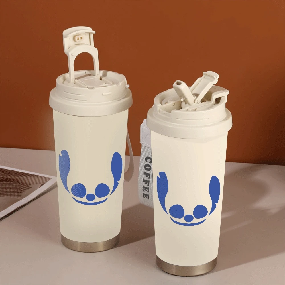 Stitch Angel Straw Cup Leakproof Women Portable Student Water Cup Lilo & Stitch Cartoon Characters Summer
Stitch Angel Straw Cup Leakproof Women Portable Student Water Cup Lilo & Stitch Cartoon Characters Summer