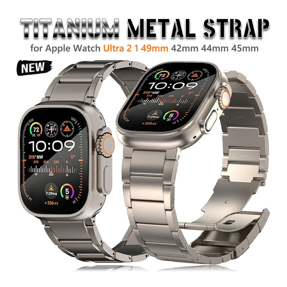 Ремешок титановый для Apple Watch Ultra 2, люксовый металлический браслет для iWatch 8 7 6 5 4 se, 49 мм Series 9 45 мм 44 мм 42 мм
Ремешок титановый для Apple Watch Ultra 2, люксовый металлический браслет для iWatch 8 7 6 5 4 se, 49 мм Series 9 45 мм 44 мм 42 мм