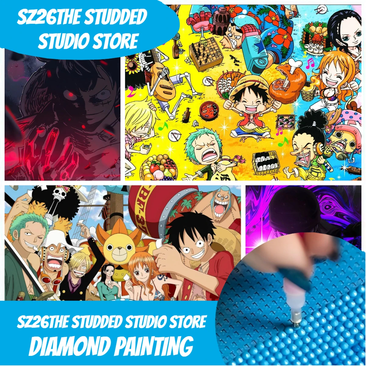 Sz26The Studded Anime One Piece Roronoa Zoro Wano Kuni Enma 5D Diamond Painting Full Drill DIY Rhinestone Embroidery
Sz26The Studded Anime One Piece Roronoa Zoro Wano Kuni Enma 5D Diamond Painting Full Drill DIY Rhinestone Embroidery