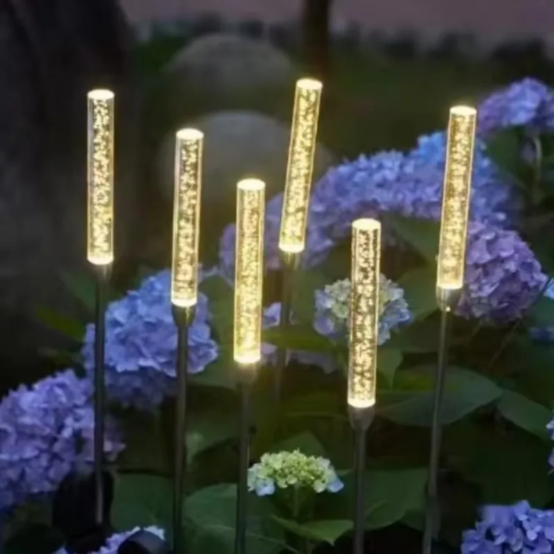 Solar Ground Light Led Reed Stick Solar Outdoor Waterproof Villa Atmosphere Light Landscape Decoration Lawn Light