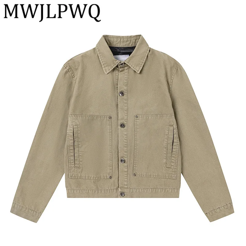 MWJLPWQ Винтажная рабочая одежда в американском стиле, джинсовая куртка для мужчин, повседневные топы с длинными рукавами, модная осень 2023, 21381
MWJLPWQ Винтажная рабочая одежда в американском стиле, джинсовая куртка для мужчин, повседневные топы с длинными рукавами, модная осень 2023, 21381