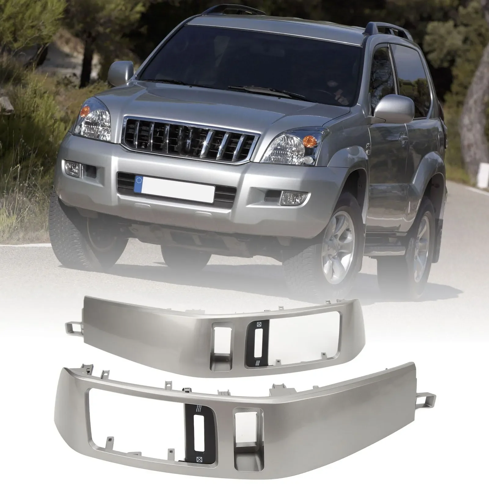 Air Conditioner Outlet Frame Car A/C Vents Plate Panel for Toyota Land Cruiser Prado 120 FJ120 for Lexus GX470 2003-2009
Air Conditioner Outlet Frame Car A/C Vents Plate Panel for Toyota Land Cruiser Prado 120 FJ120 for Lexus GX470 2003-2009