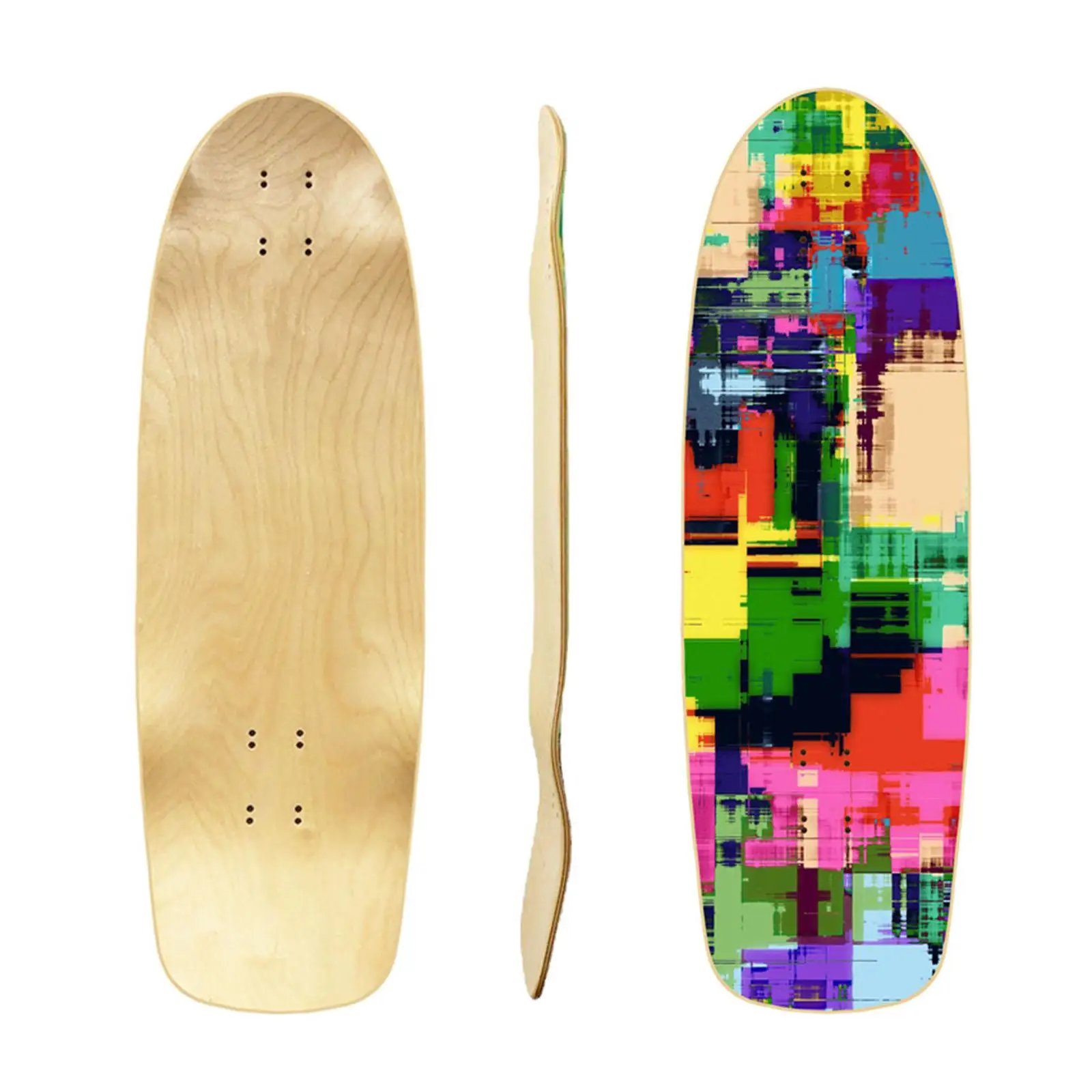 Original Wood Skateboard Deck Concave Surface Sports Board for Street Park Beginners DIY Art Home Decoration
Original Wood Skateboard Deck Concave Surface Sports Board for Street Park Beginners DIY Art Home Decoration