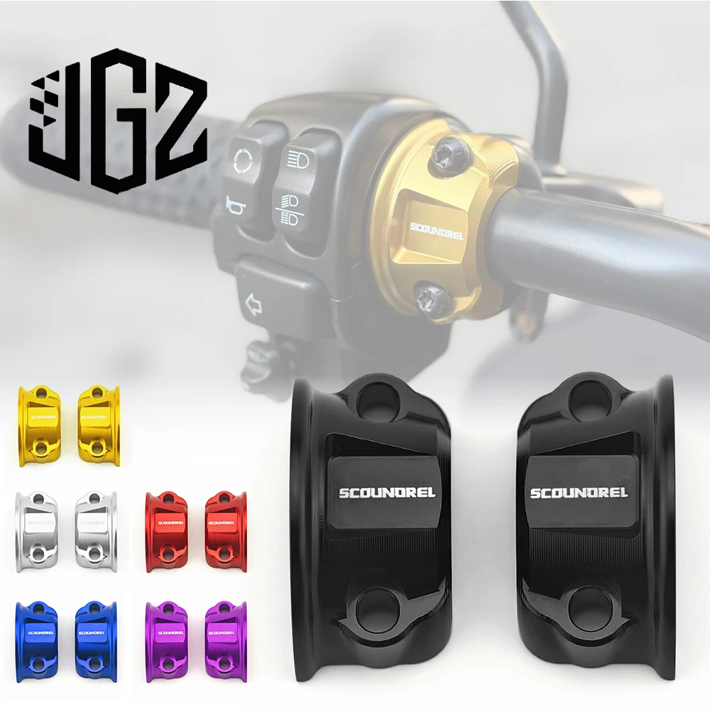 Motorcycle Brake Master Perch Handlebar Half Clamp Modified Accessory For Harley The Models When Using T-Bars