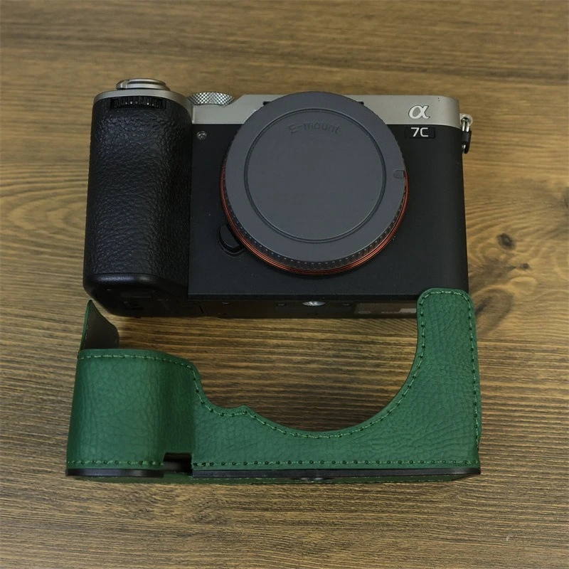 For Sony ILCE-7c2 camera bag protective case a7c2 half set, base camera case
For Sony ILCE-7c2 camera bag protective case a7c2 half set, base camera case