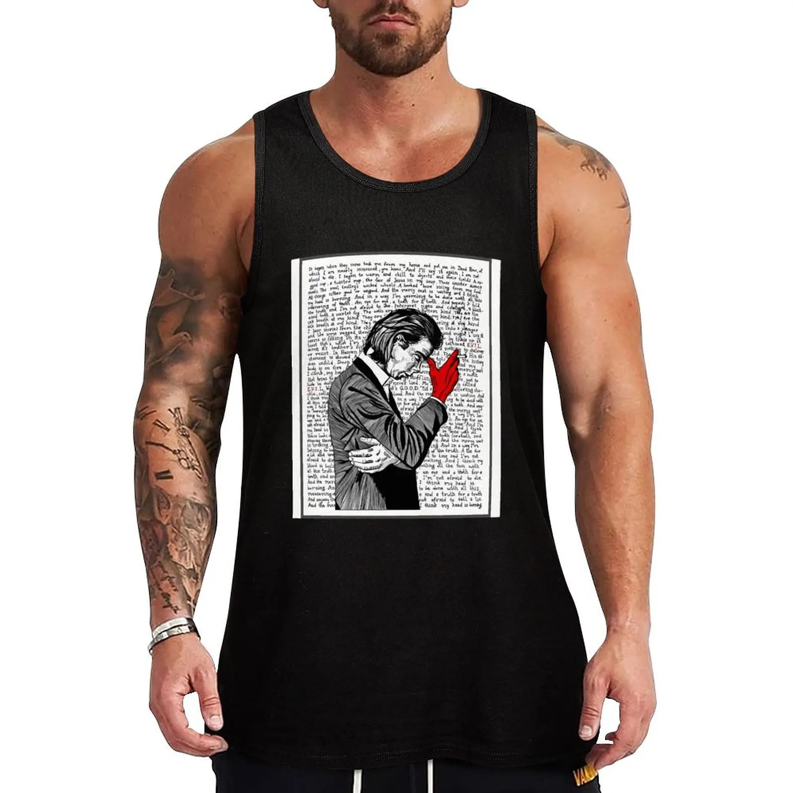 Nick Cave nick Cave Tank Top sleeveless shirt man gym gym clothes man fitness Men's summer clothes
Nick Cave nick Cave Tank Top sleeveless shirt man gym gym clothes man fitness Men's summer clothes