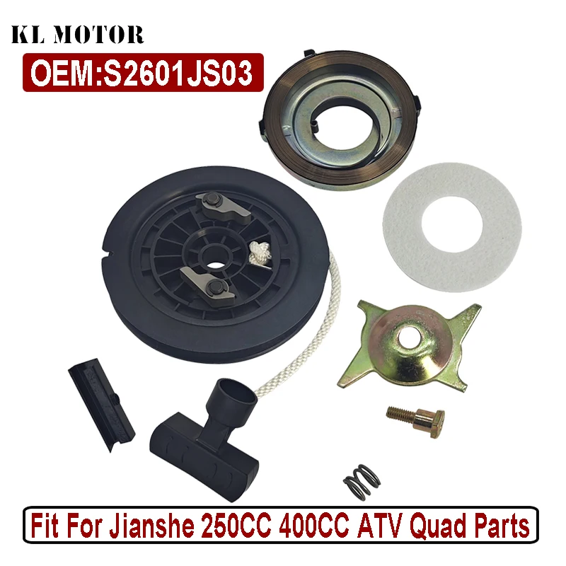 250 400 JS250 JS400 Recoil Pull Starter Repair Kits For Jianshe 250CC 400CC ATV Quad Parts
250 400 JS250 JS400 Recoil Pull Starter Repair Kits For Jianshe 250CC 400CC ATV Quad Parts