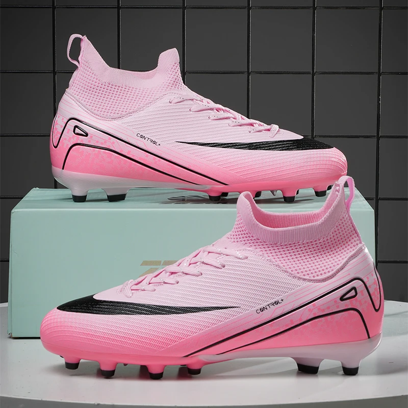 Men's Football Shoes High End Football Cramps , Professional Athletic Football Shoes Breathable Outdoor For Young Boys Unisex
Men's Football Shoes High End Football Cramps , Professional Athletic Football Shoes Breathable Outdoor For Young Boys Unisex