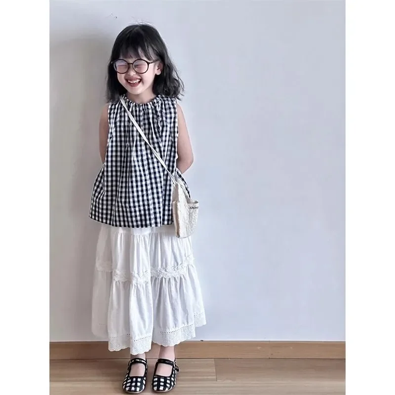 2026 Summer New Children Clothing Girls White Half Length Skirt Lace Girl Sweet and Versatile A-line Skirt
2026 Summer New Children Clothing Girls White Half Length Skirt Lace Girl Sweet and Versatile A-line Skirt
