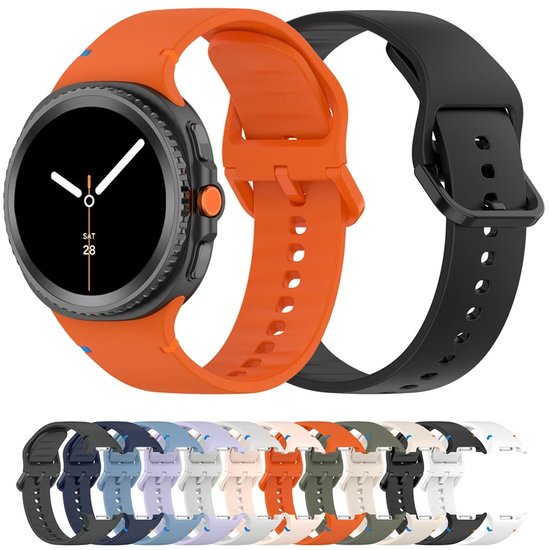 1:1 Sport Band for Samsung Galaxy watch 8 44mm 40mm 8 classic 46mm Wrist Replacement Belt Bracelet Correa Galaxy watch 8 Straps
1:1 Sport Band for Samsung Galaxy watch 8 44mm 40mm 8 classic 46mm Wrist Replacement Belt Bracelet Correa Galaxy watch 8 Straps
