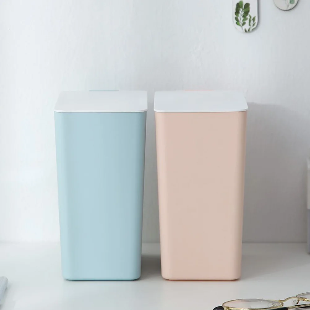 Fashionable Mini Trash Can Desktop Plastic Waste Container Cute Table Garbage Can for Home Office
Fashionable Mini Trash Can Desktop Plastic Waste Container Cute Table Garbage Can for Home Office